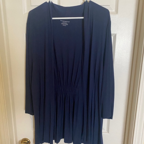 Charter Club Women's Light Robe Navy Blue Size 3X - Picture 1 of 4